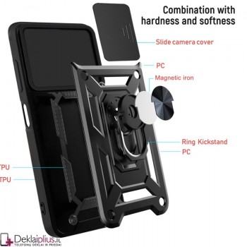 5in1 smūgiams atsparus dėklas su kameros apsauga - juodas (Apple Iphone 16e/Iphone 17e) 5in1 smūgiams atsparus dėklas su kameros apsauga - juodas (Apple Iphone 16e/Iphone 17e)